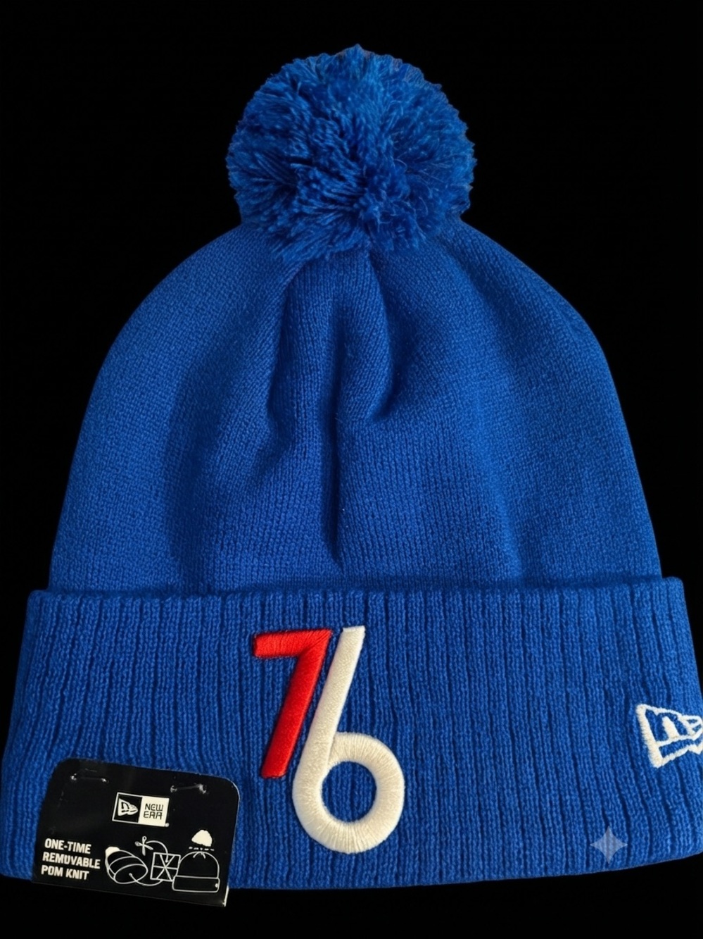 Brand New Mens 76ers New Era Ski Caps